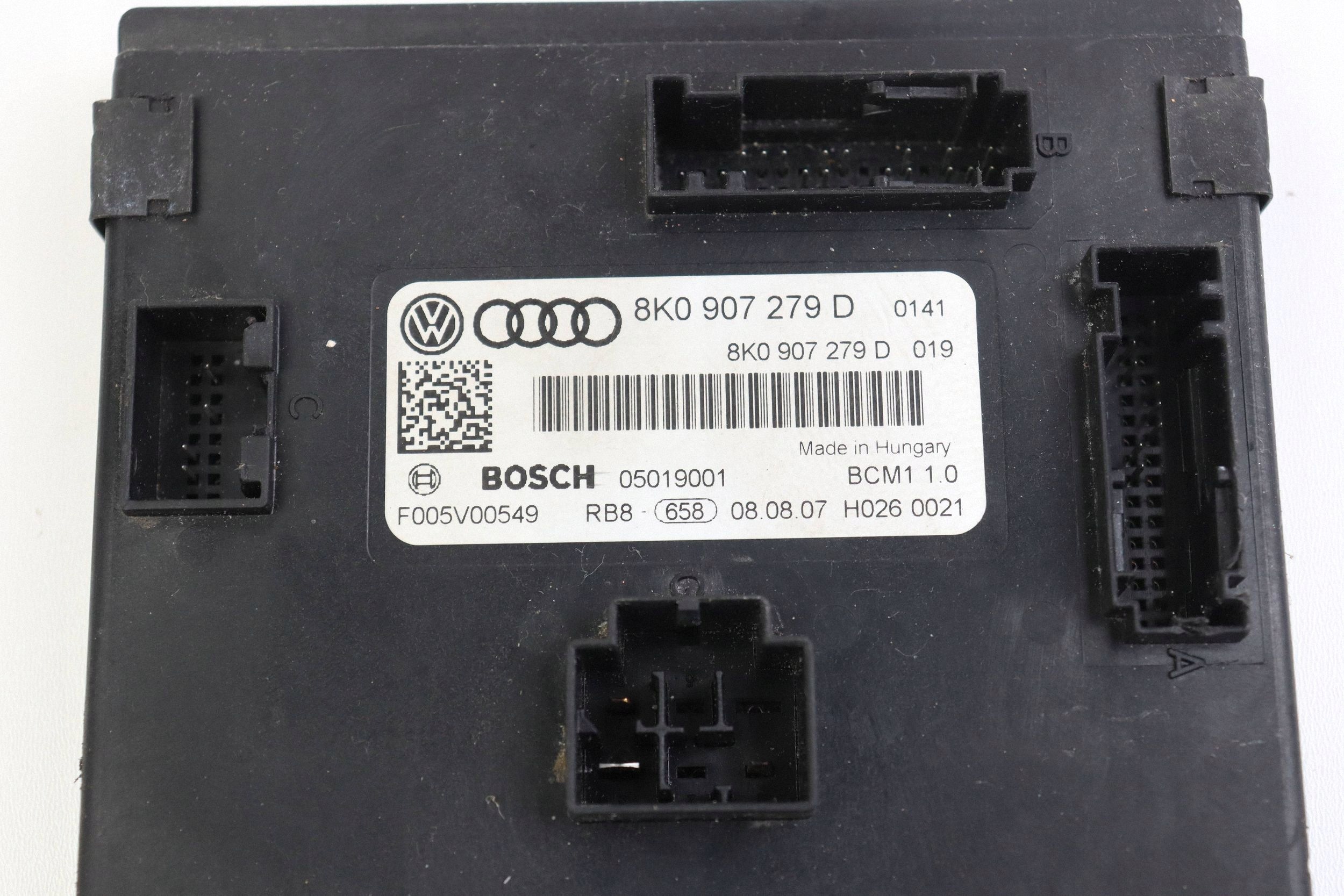 AUDI A5 8T unité de commande électronique uce unité commande confort 8K0907279D