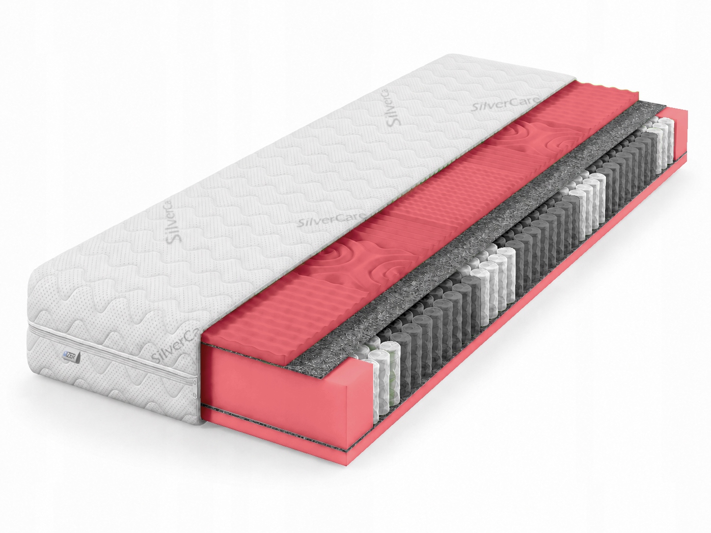Matrac 80x200 pružinový Multipocket masážny HR35 H3 Tvrdý Premium