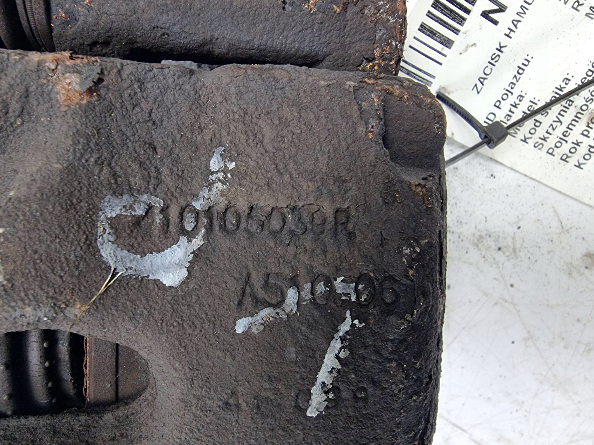 caliper brake front left RENAULT MASTER III