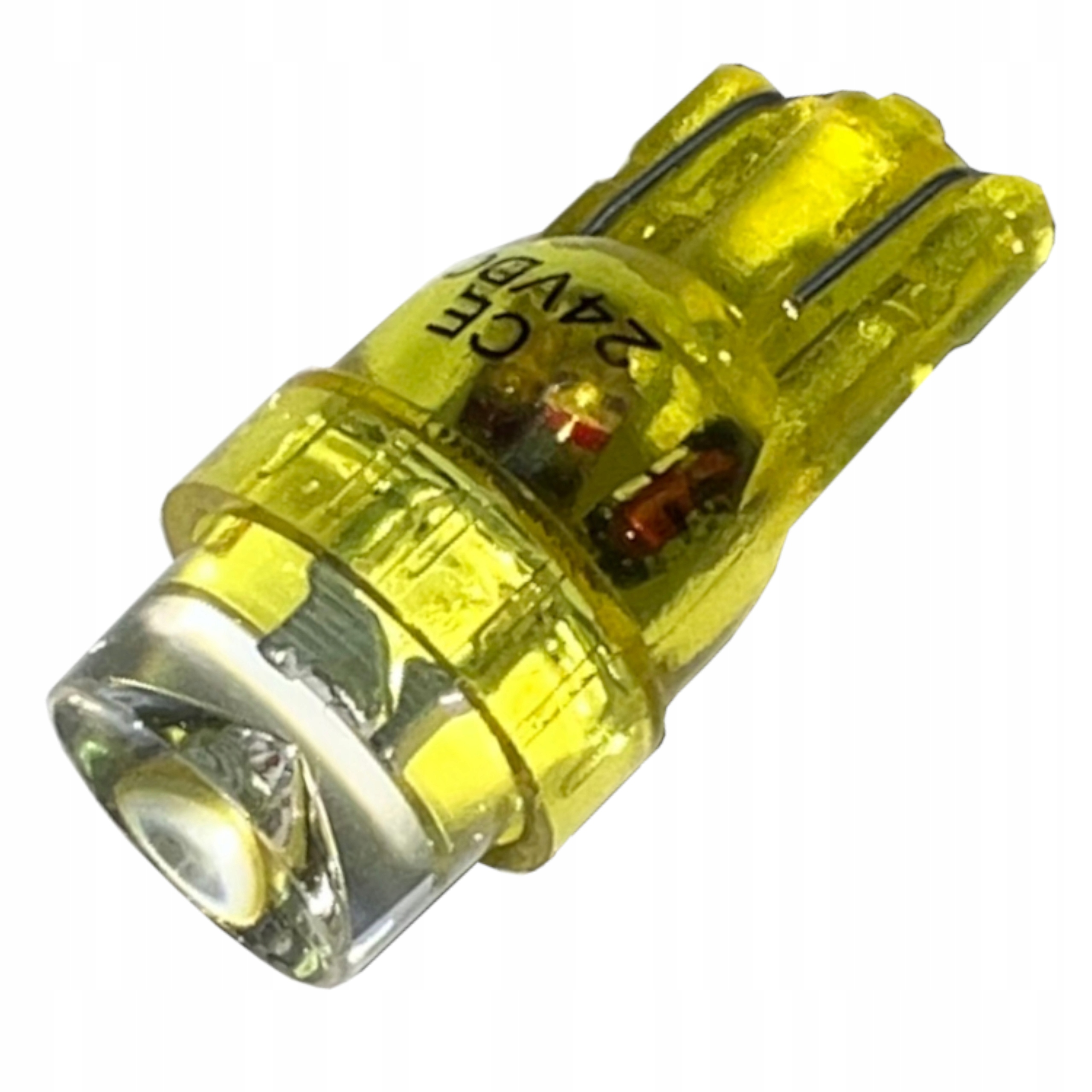 

żarówka Led T10 R10 w3w w5w Tir 24v pomarańczowa