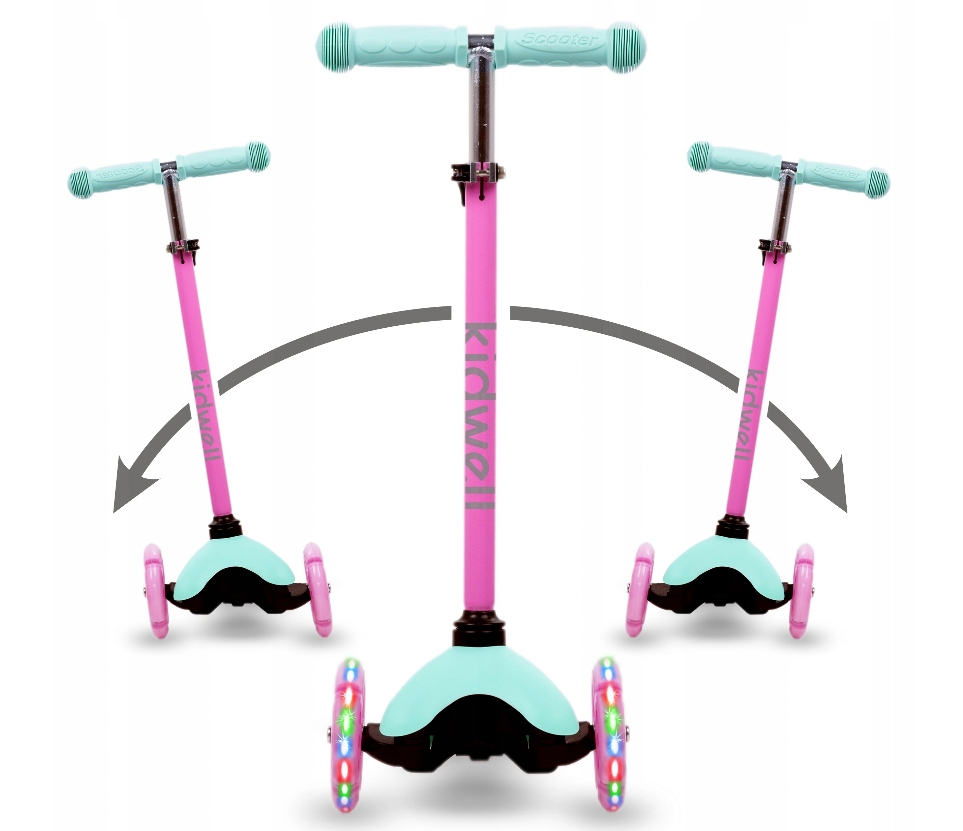 HULAJNOGA TRÓJKOŁOWA BALANSOWA Kidwell UNO LED Marka Kidwell