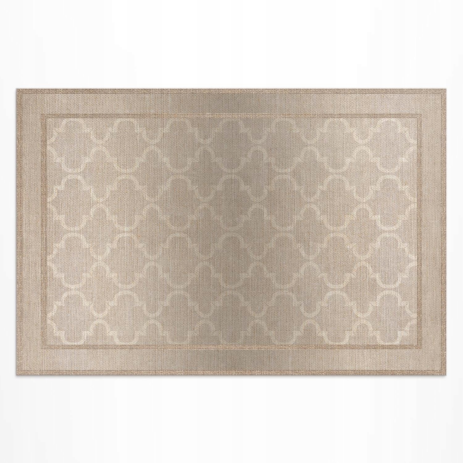 Vinylový venkovní chodník Marocká jetel imitace tkaniny 60x90 cm