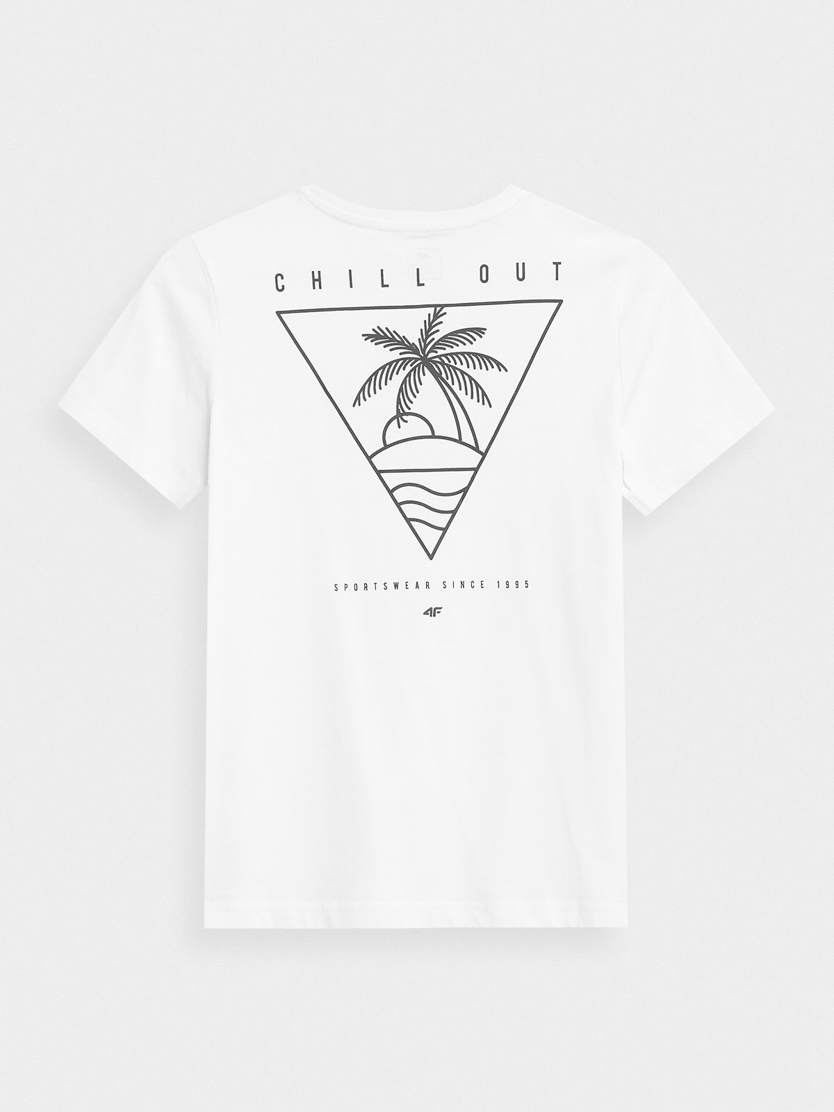 KOSZULKA dziecięca T-SHIRT 4F junior TTSHM286 164 Wzór dominujący bez wzoru