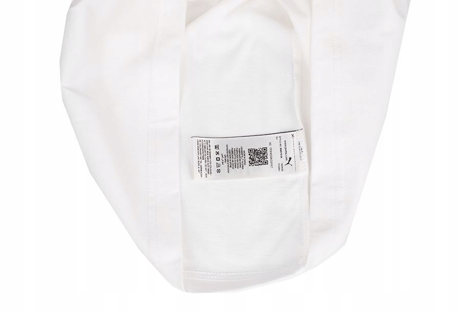 PUMA KOSZULKA MĘSKA BAWEŁNIANA T-SHIRT BIAŁA teamGOAL R.M Nazwa koloru producenta biały
