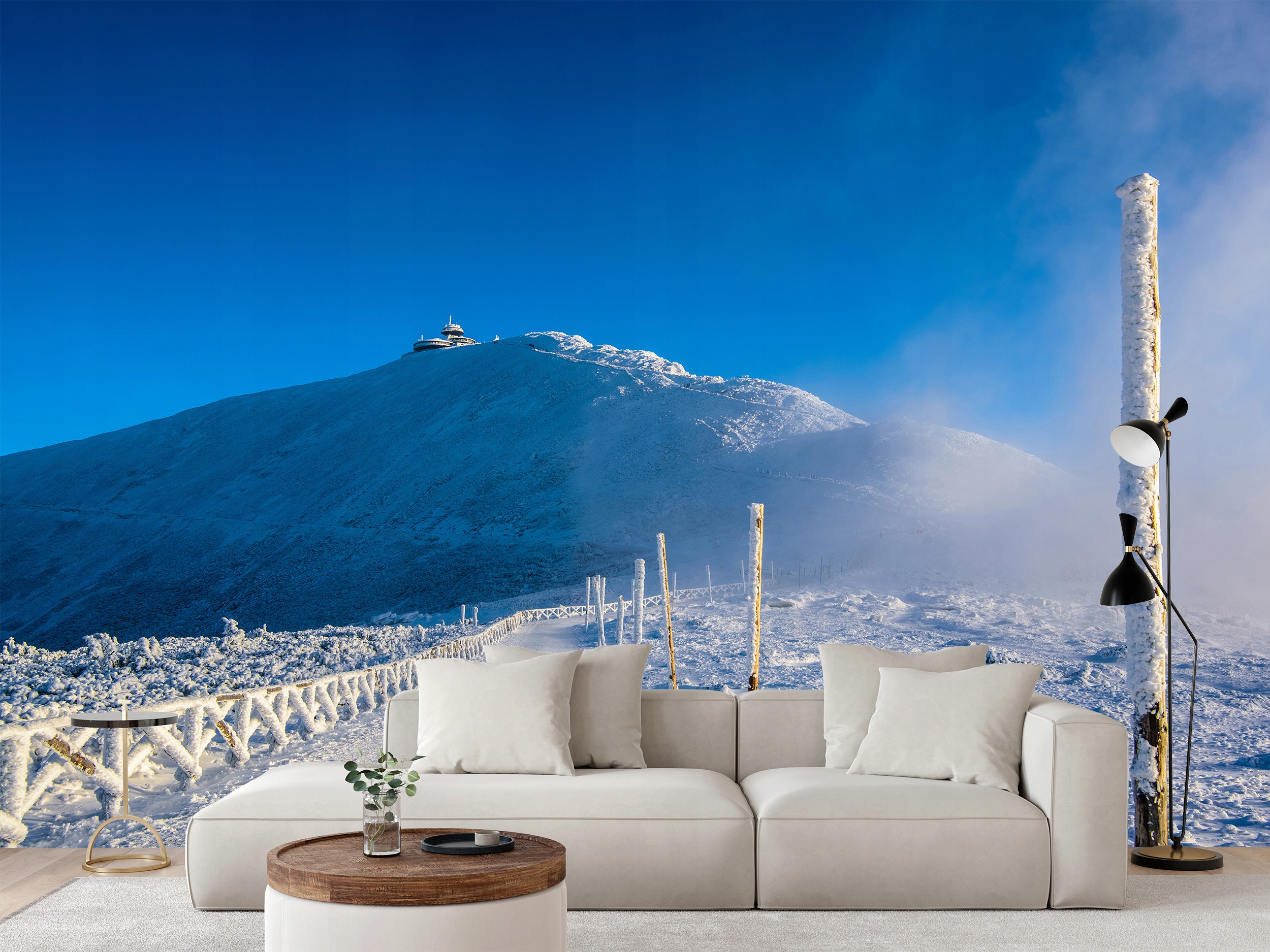 Fototapeta Hory Krkonoše Pohled Na Sněžku 450 x 300 cm