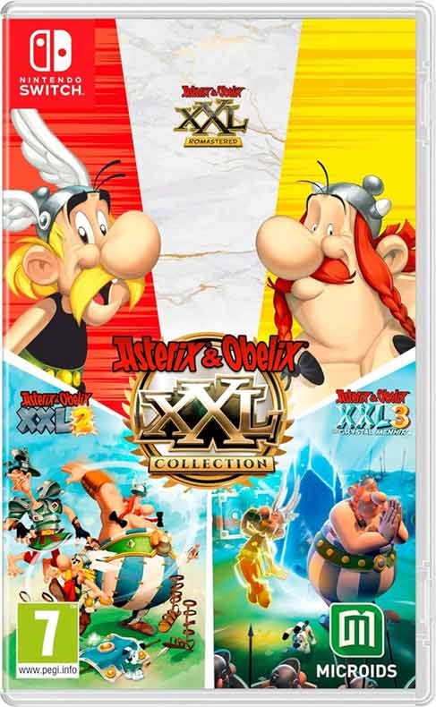 Asterix & and Obelix XXL Collection 3 Gry Nintend Switch Na Kartridżu