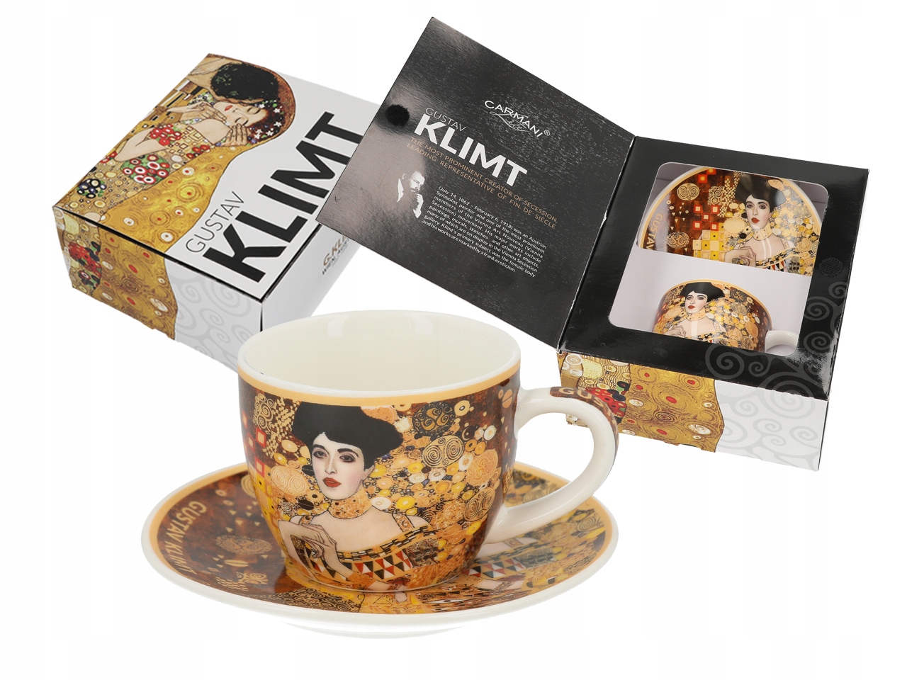

Filiżanka espresso ze spodkiem G. Klimt, Adela
