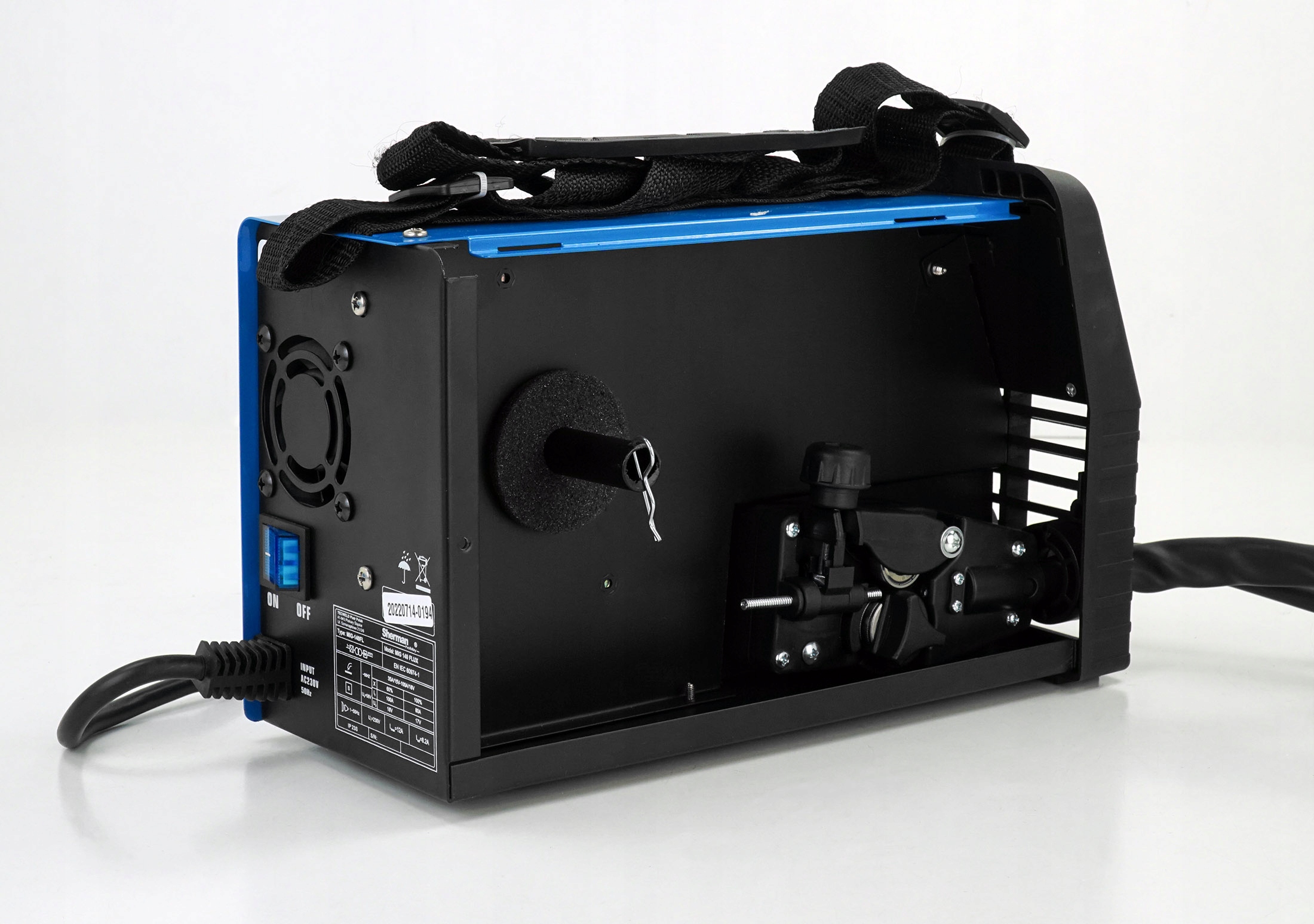 Spawarka MIGOMAT SHERMAN MIG 140 Bezgazowa 100A Rodzaj półautomat spawalniczy