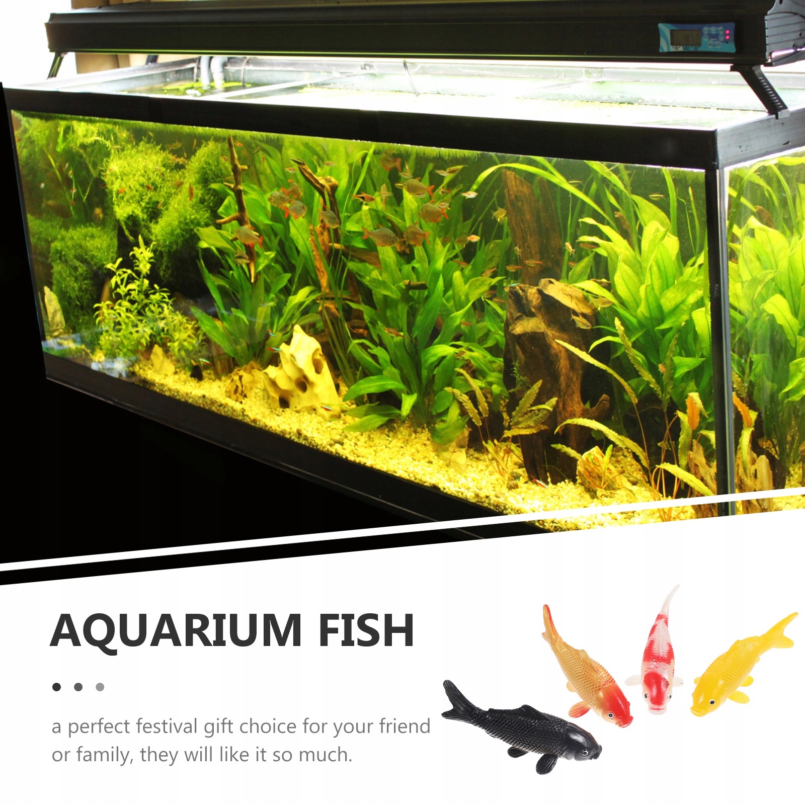 DEKORACJA ZBIORNIKA REALISTYCZNA ZŁOTA RYBKA Kod producenta adgffsfdh