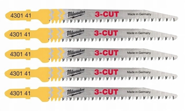 

Milwaukee Brzeszczot T 234 X Drewno 5 szt 3-CUT