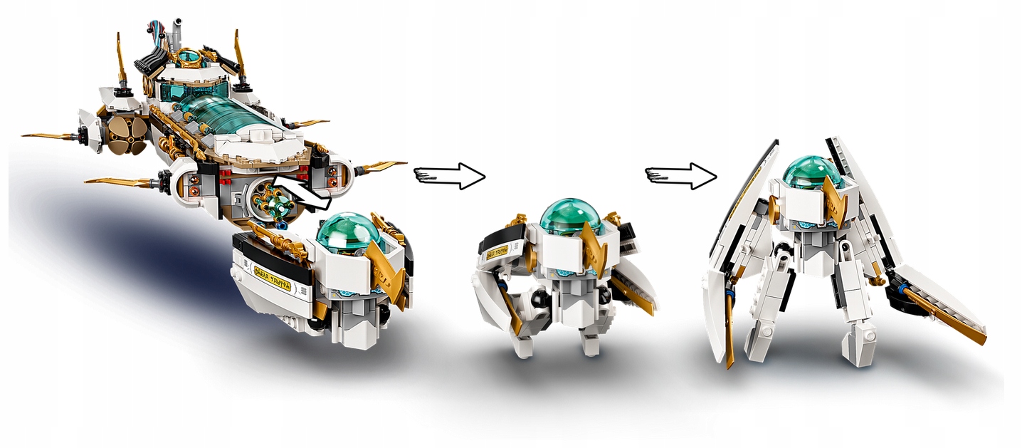 LEGO NINJAGO 71756 - PŁYWAJĄCA PERŁA Wiek dziecka 9 lat +