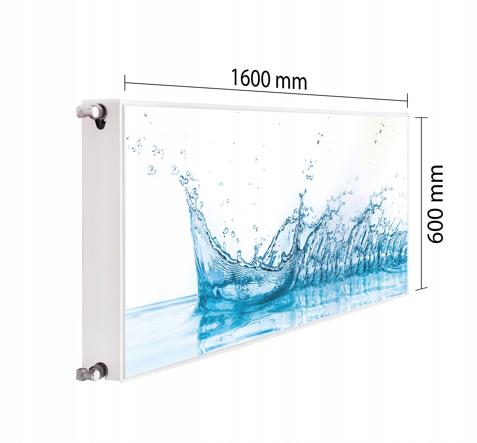 Magnetická Krytka Na Radiátor 160x60 Voda Podložka Magnet