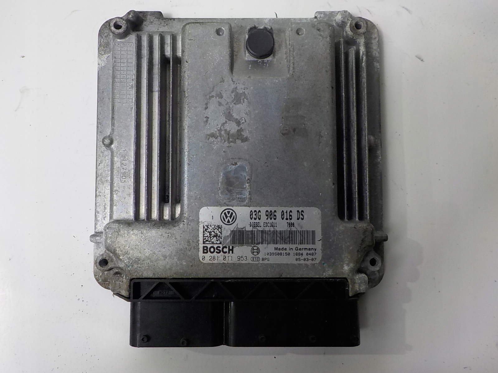 SKODA Computer Bedienteil 03G906016DS 0281011953