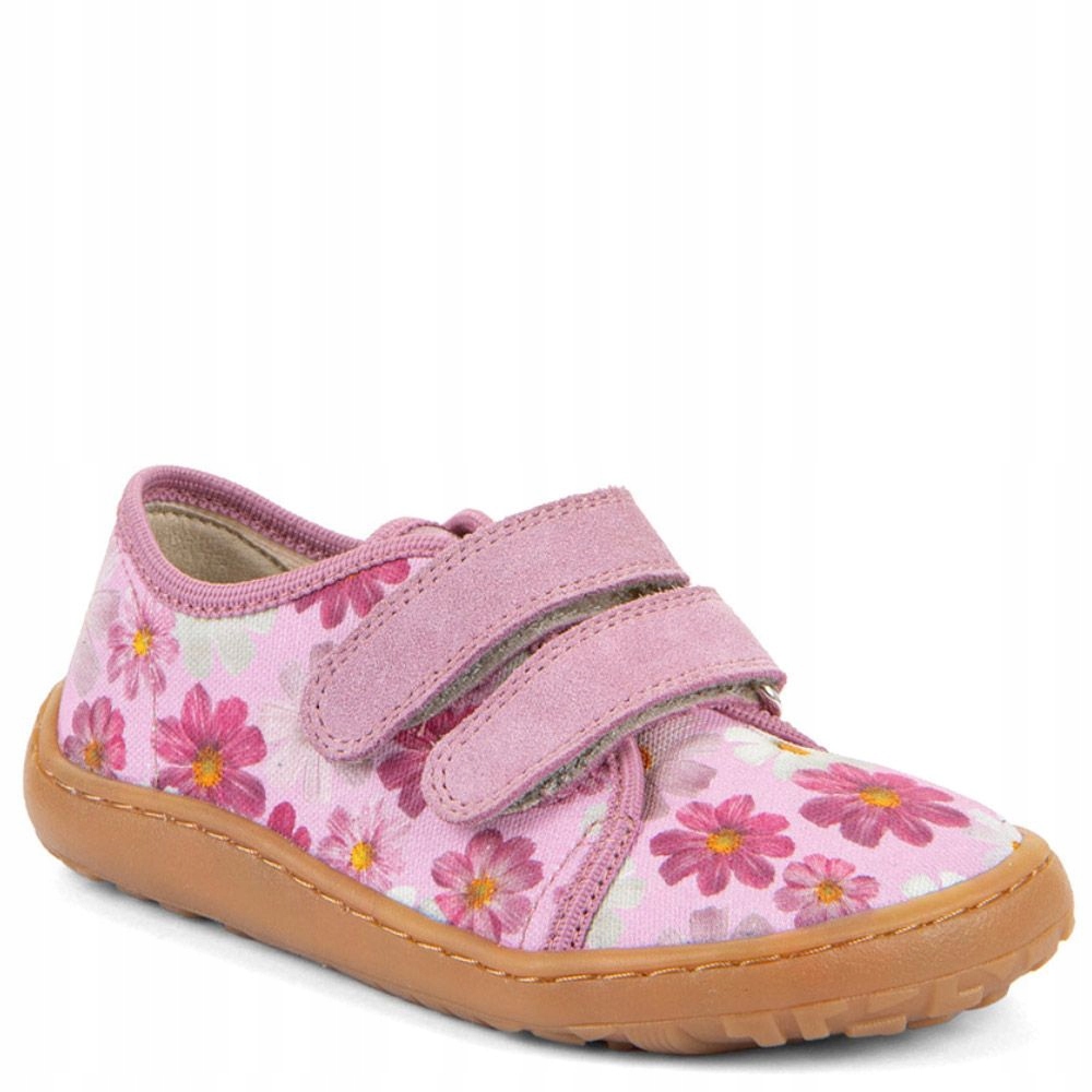 Froddo Canvas G1700440-9 Flowers dziewczęce kapcie barefoot giętkie 24
