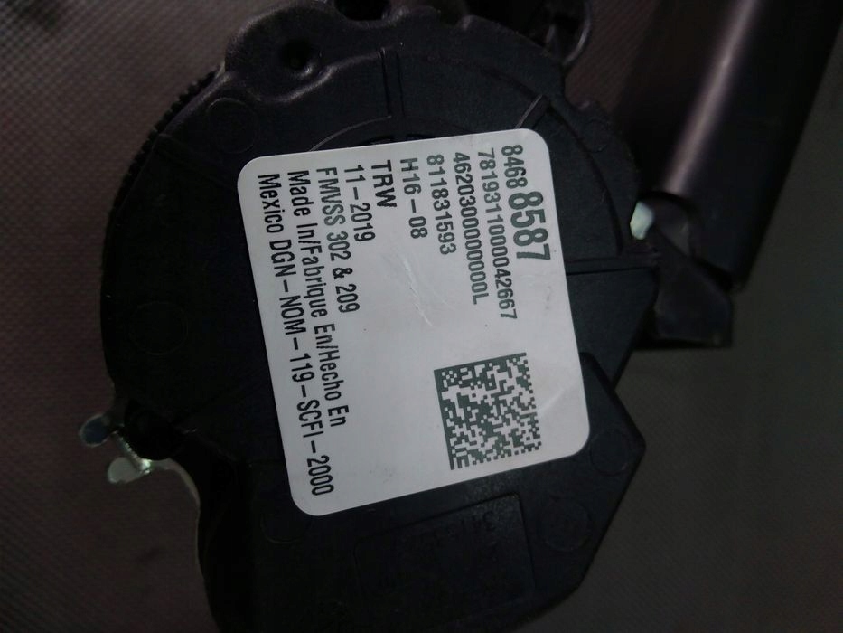 Gurten Sicherheits links hinten Chevrolet Camaro VI