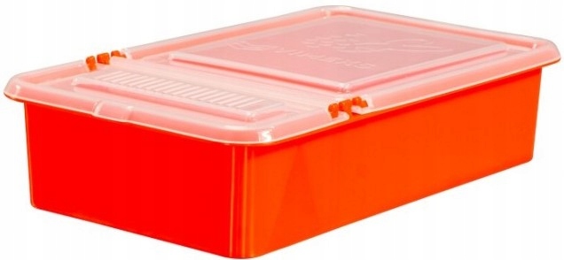 PODKARMIACZKA PLASTIKOWA skrzynkowa 0,8 L pszczoły