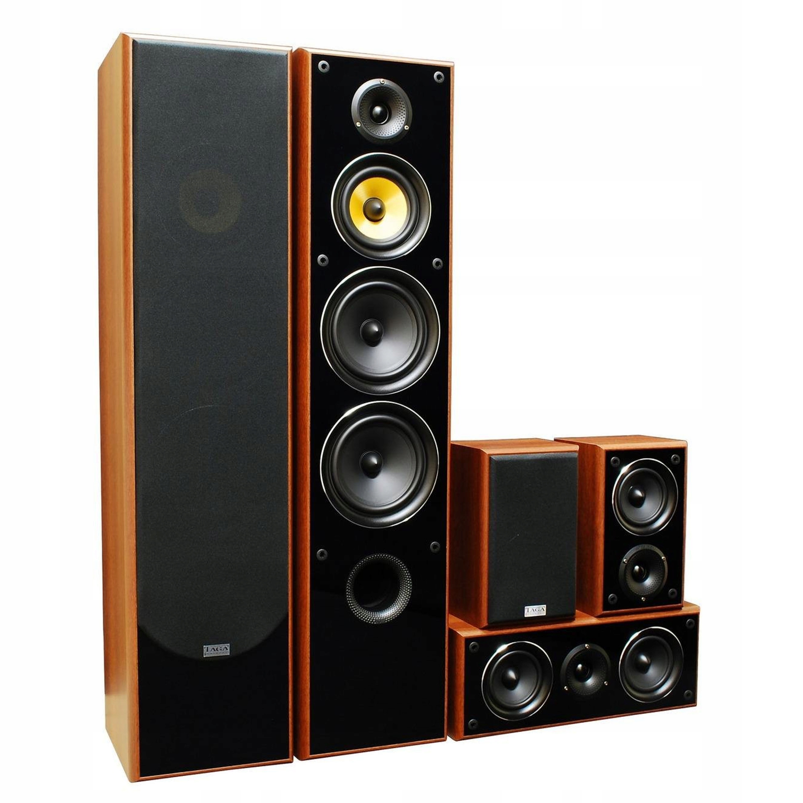 Taga Harmony TAV-606 v.3 Zestaw Kino Domowe 5.0 Walnut