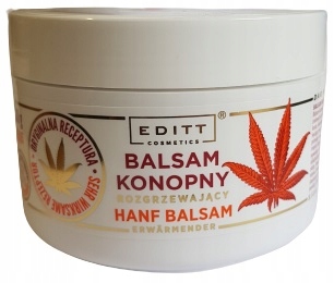 

Editt Balsam Konopny Rozgrzewający 230G