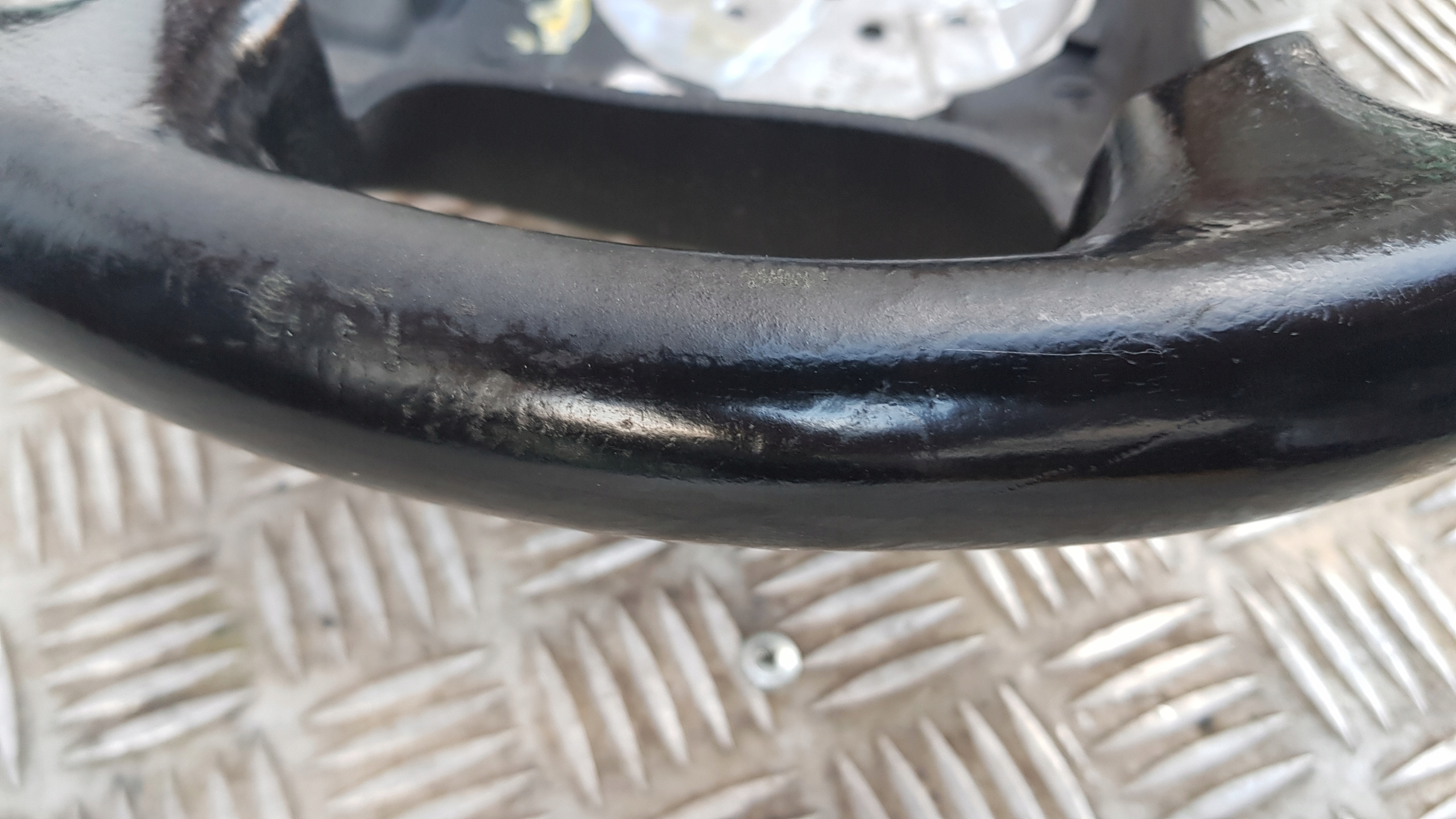 BMW E39 lenkrad SKORZANA Leder LADNA