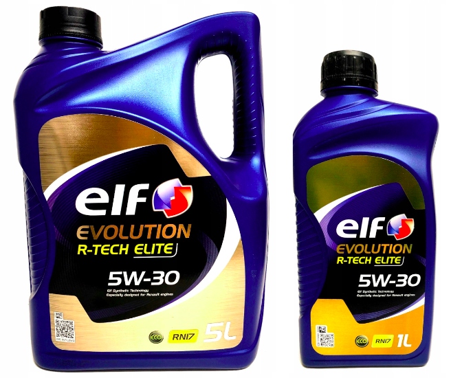 ELF RN-TECH ELITE RN17 5W30 6L + FILTR DO RENAULT Rodzaj syntetyczne