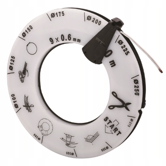 

Taśma na opaski zaciskowe Stalowa cmb 30 m