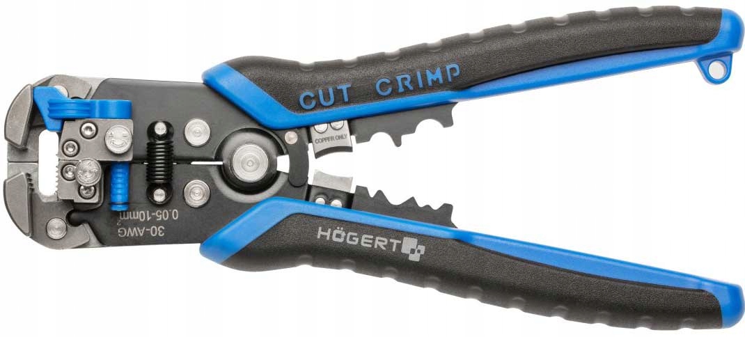 Automatyczny ściągacz izolacji czołowy 0.05-10mm Marka Hoegert Technik