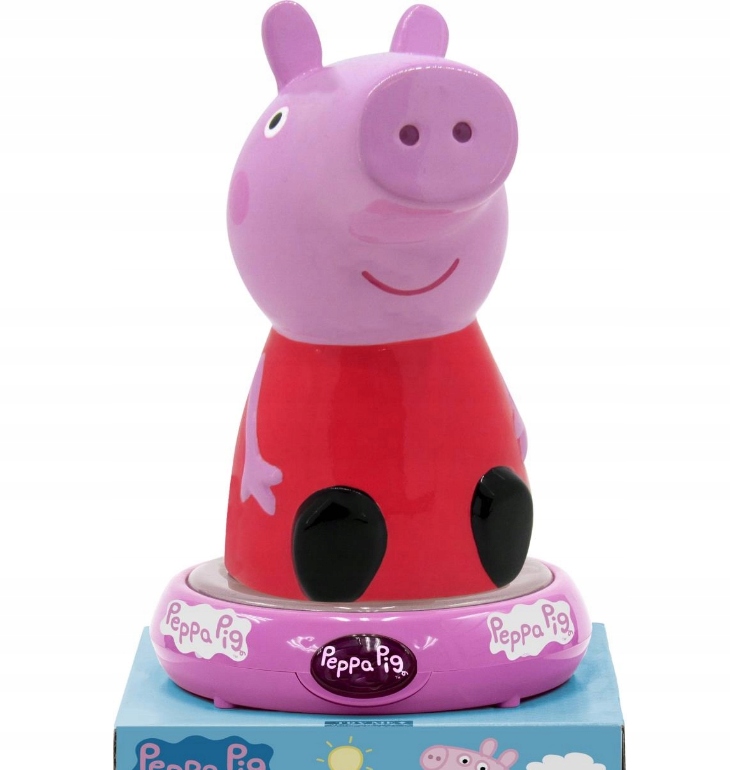 ŚWINKA PEPPA PIG LAMPKA NOCNA 3D LED EAN (GTIN) 8435507836975
