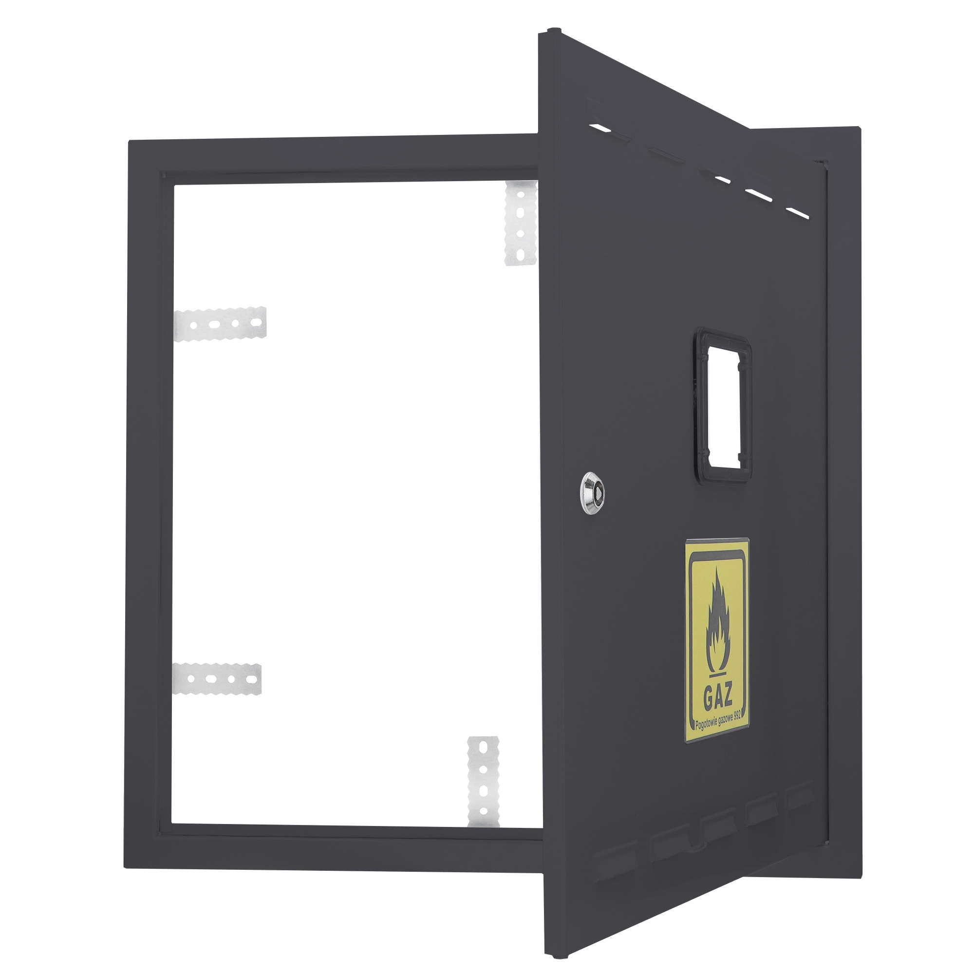DRZWICZKI GAZOWE DRZWI REWIZYJNE 40x40 ANTRACYT Kod producenta DGSZ/40x40/A