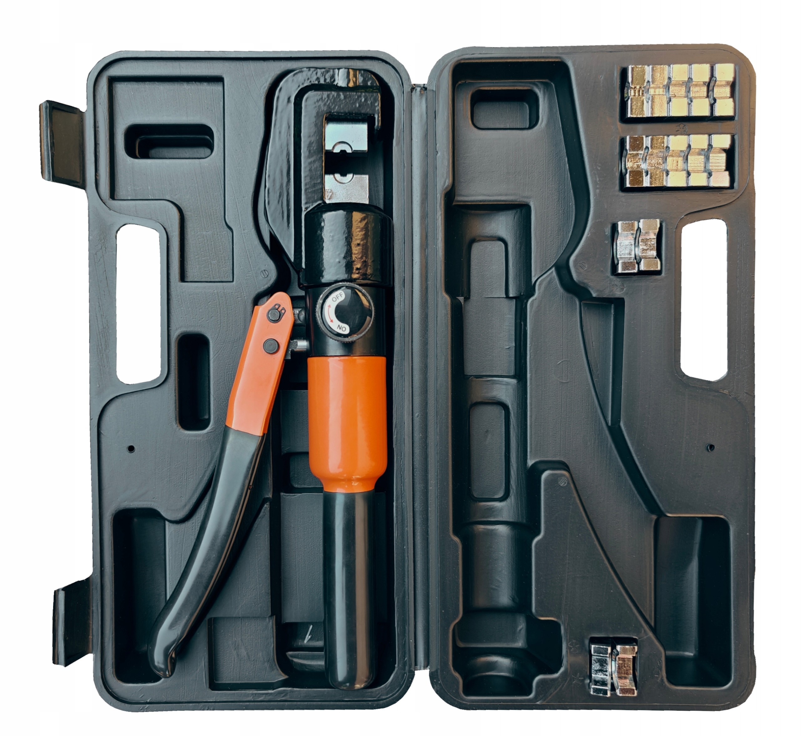 ZACISKARKA HYDRAULICZNA PRASKA DO KABLI PRZEWODÓW MATRYCE 4-70 MM Kod producenta 5906076407604