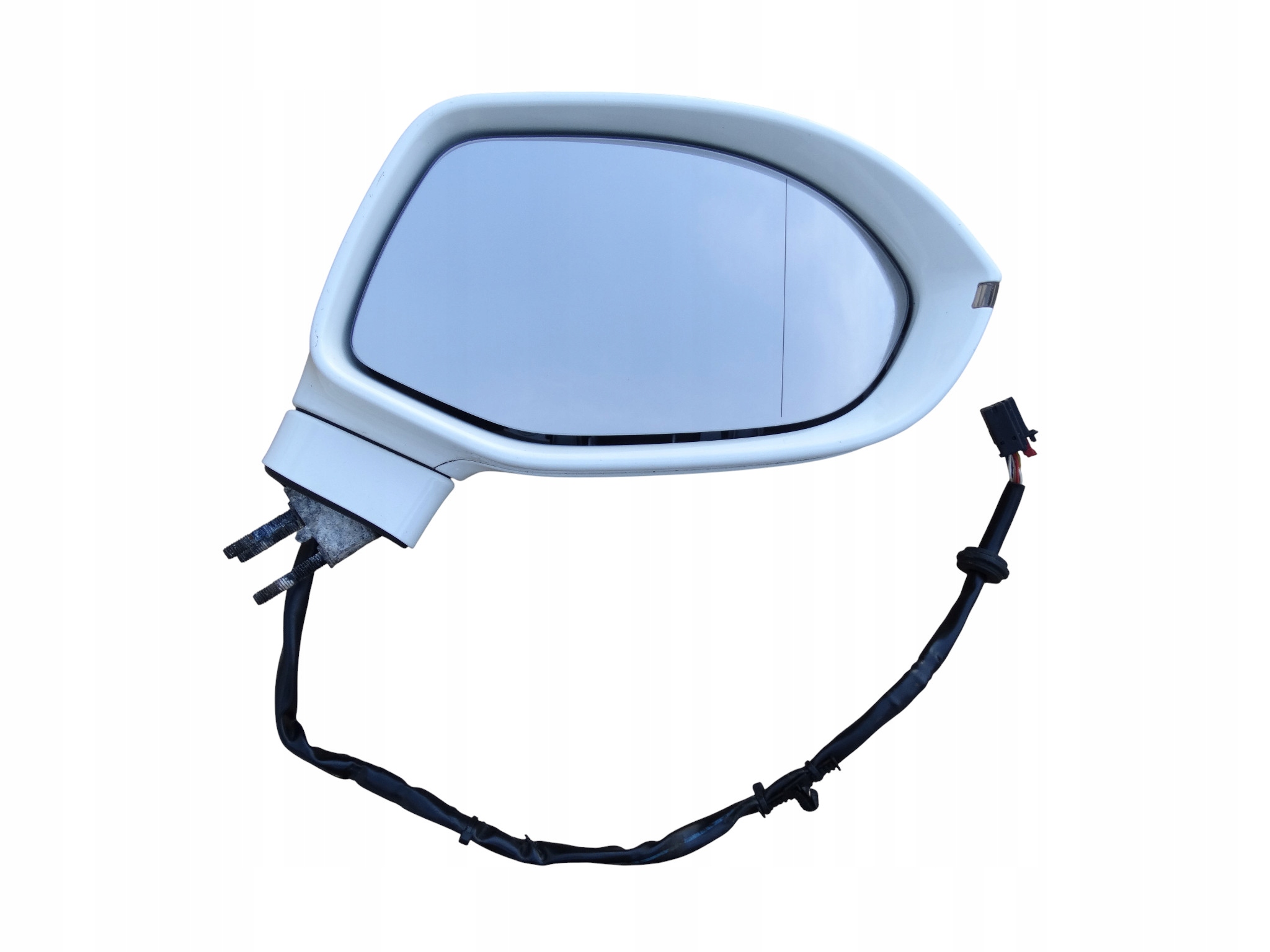 AUDI A7 C7 4G mirror right 10PIN 10 PIN LY9C BIALE original