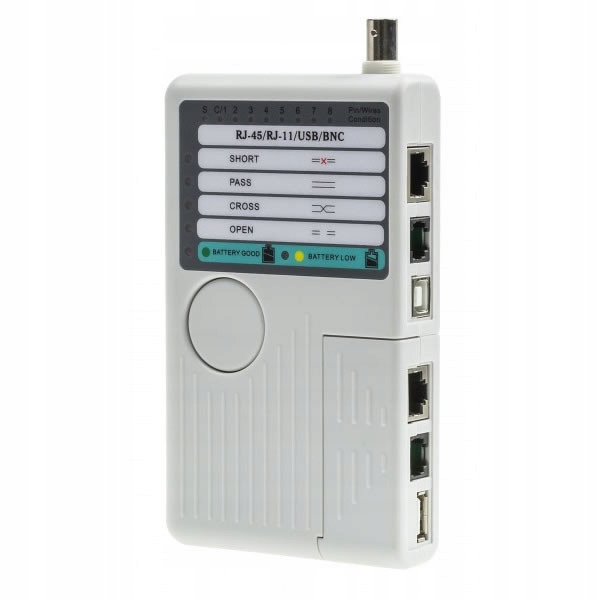 Tester okablowania RJ-45 RJ-11 Bnc Usb NF-3468