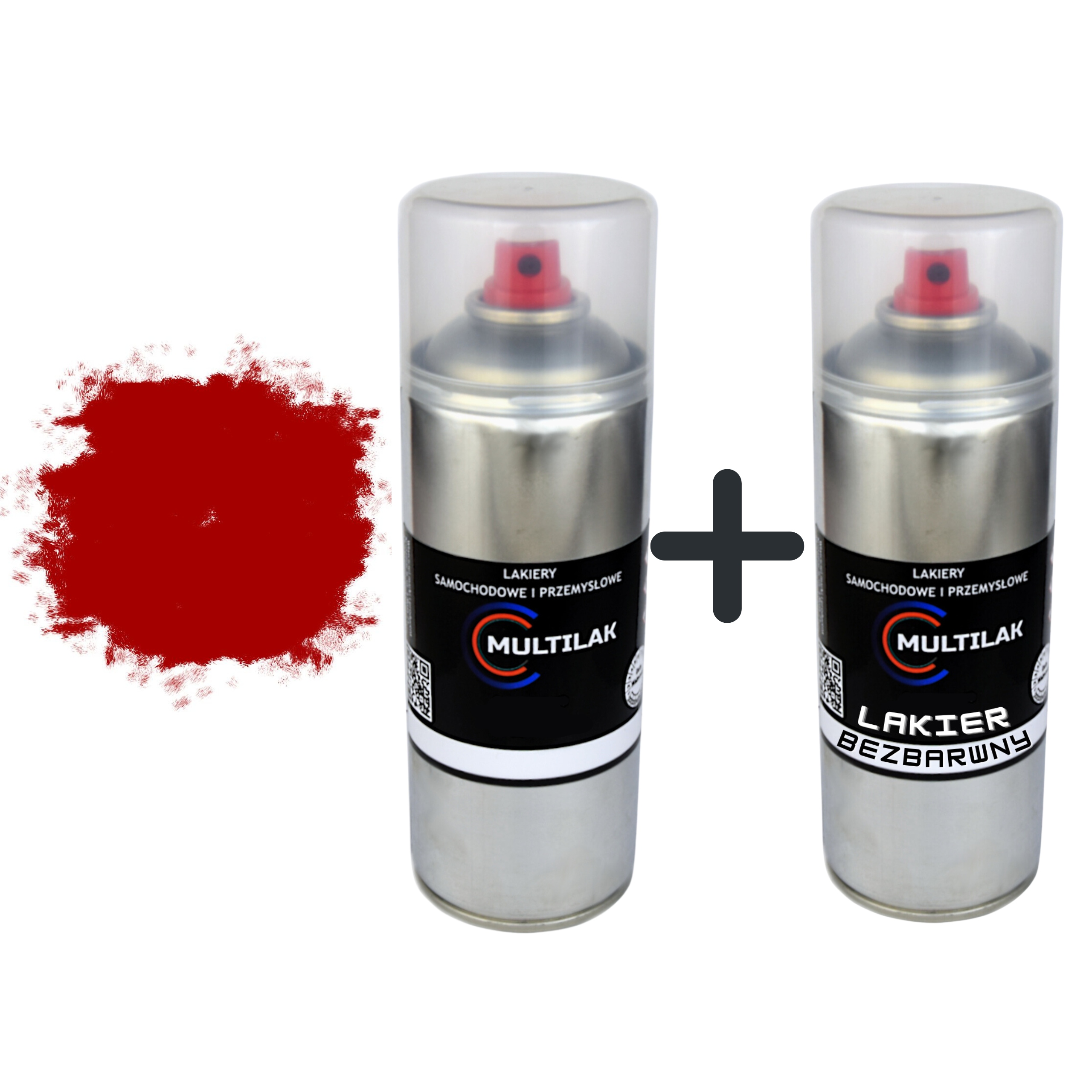 Lakier spray Ford Race Red Lakier Klar