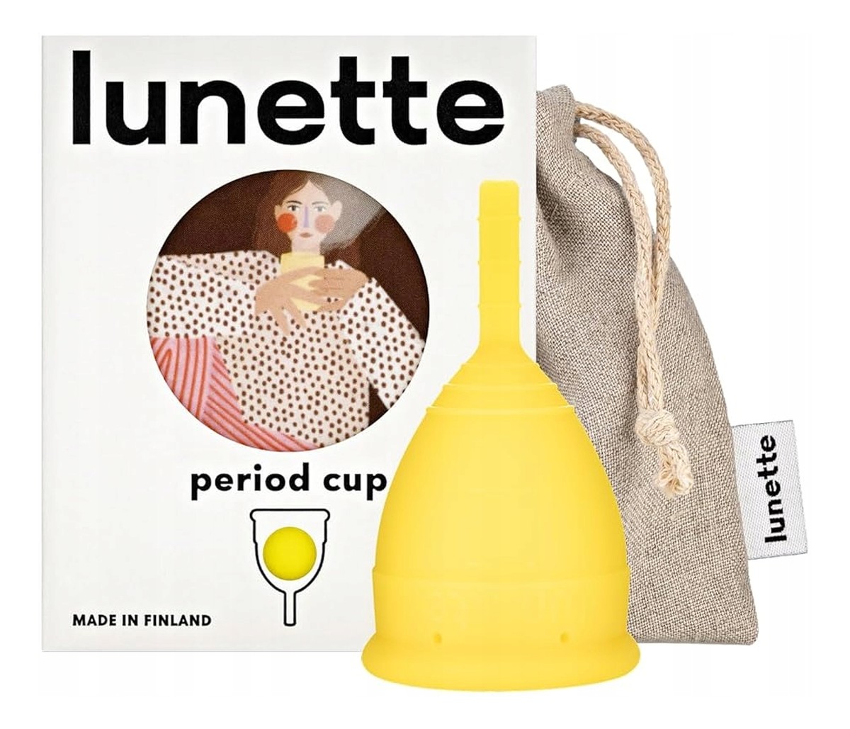 Lunette Period Cup kubeczek menstruacyjny 41mm Żółty