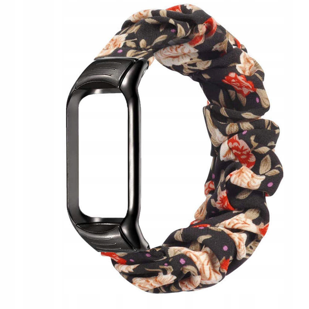 

Opaska Pasek do Xiaomi MI Band 3/4 Wzory Scrunchie