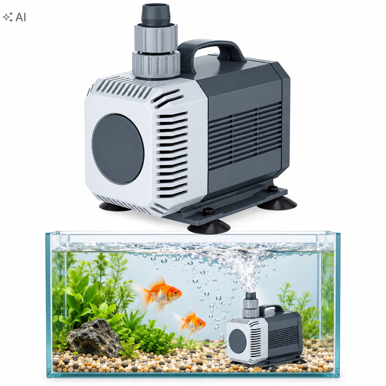 Akvarijní čerpadlo Jeneca DB-5500 4v1 do akvária