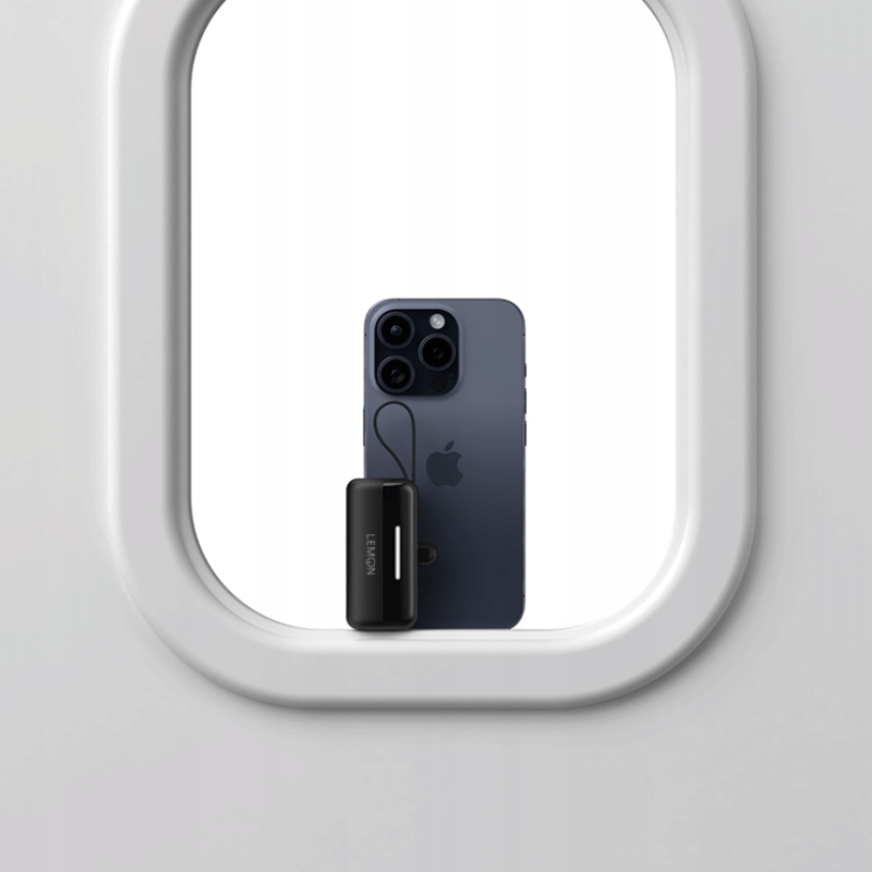 POWERBANK mini LEMON X3 22,5W 5000 mAh Lightning USB-C szybkie ładowanie PD Pojemność akumulatora 5000 mAh