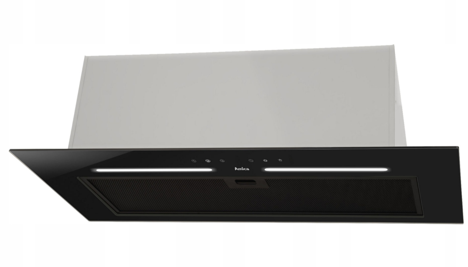 Odsávač pár Amica Omp 9554BG 85 cm 477 m³/h 158 W Led