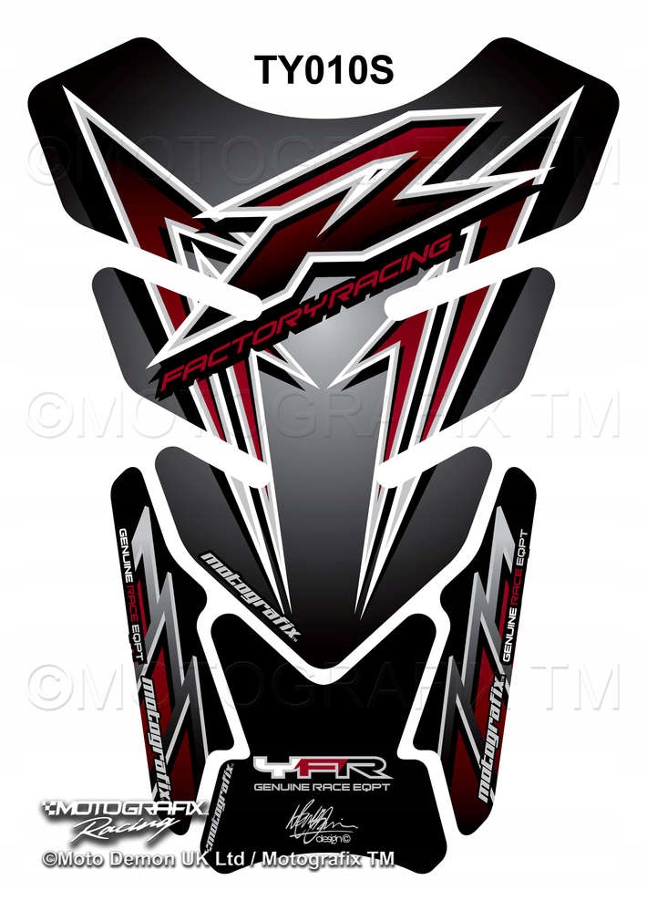 TANKPAD MOTOGRAFIX Yamaha YZF R1 / R6