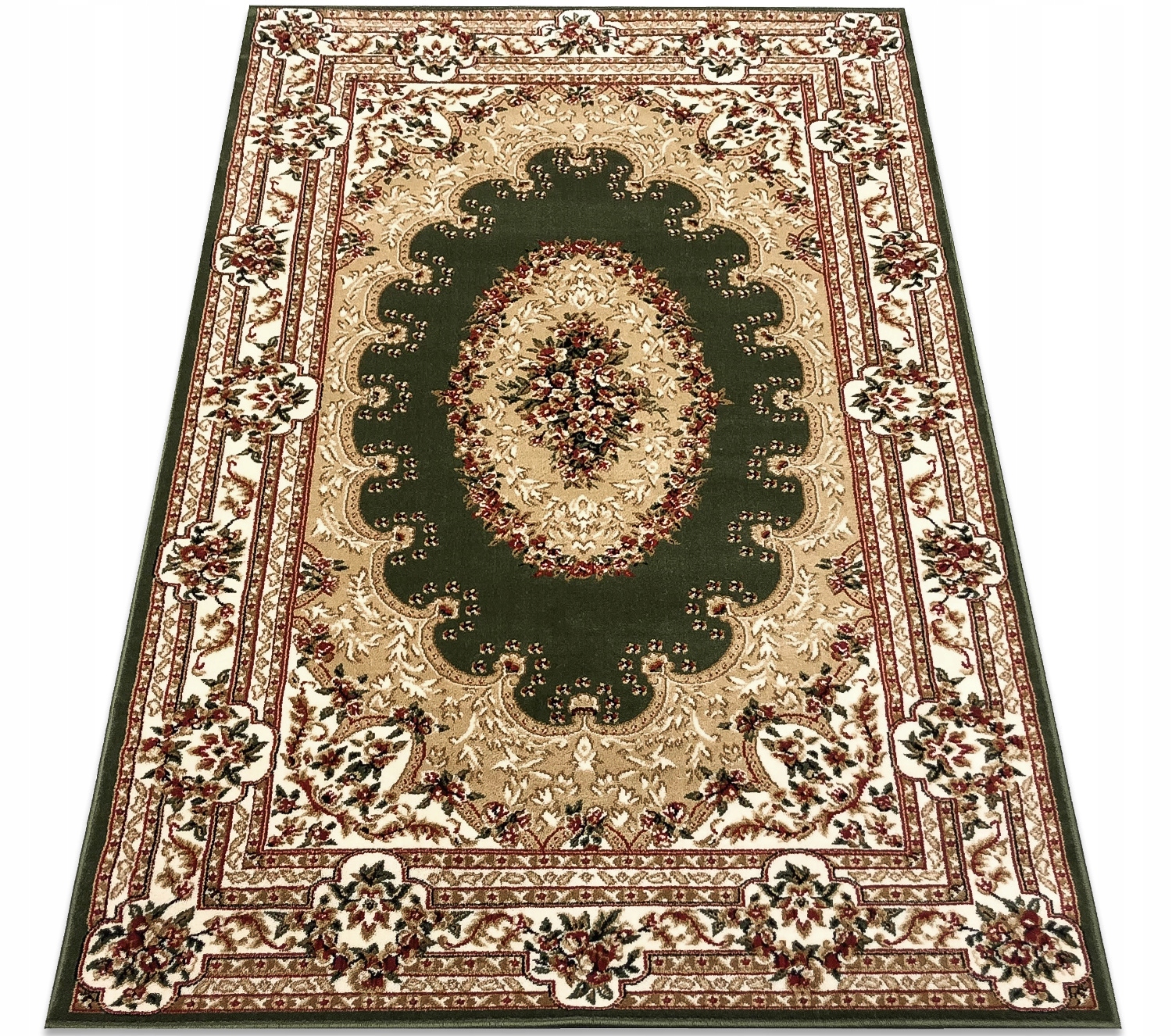 

Dywan 200x300 Klasyczny Tradycyjny 2x3 Zielony