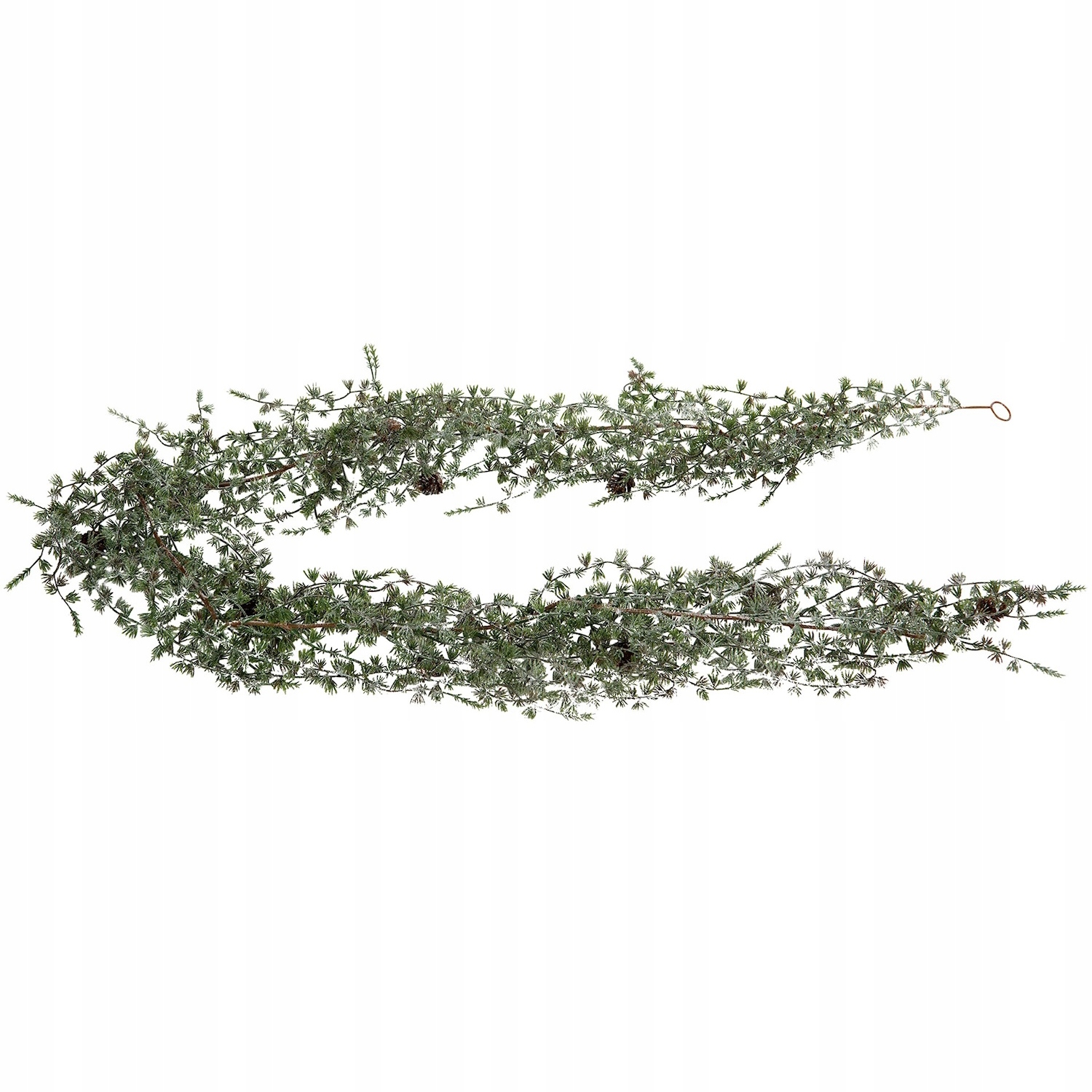 Umělý Smrk Vánoční Girlanda Na Okno Schody Dlouhá Zamrzlá 180 cm