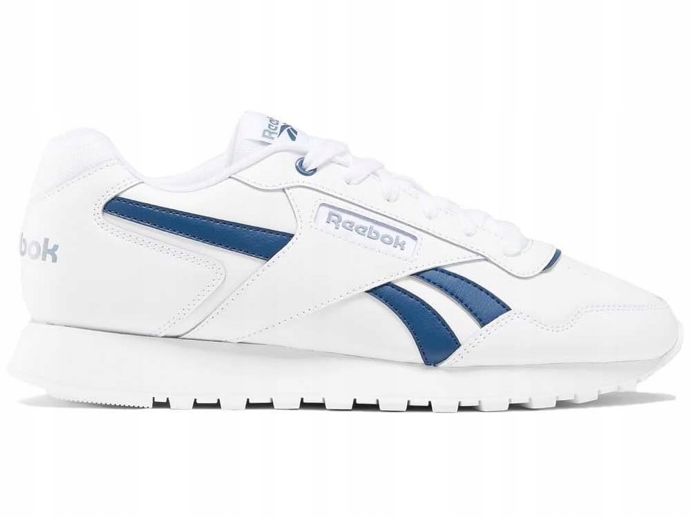 Pánské boty Reebok Glide 100074103 sportovní bílé kožené, velikost 42