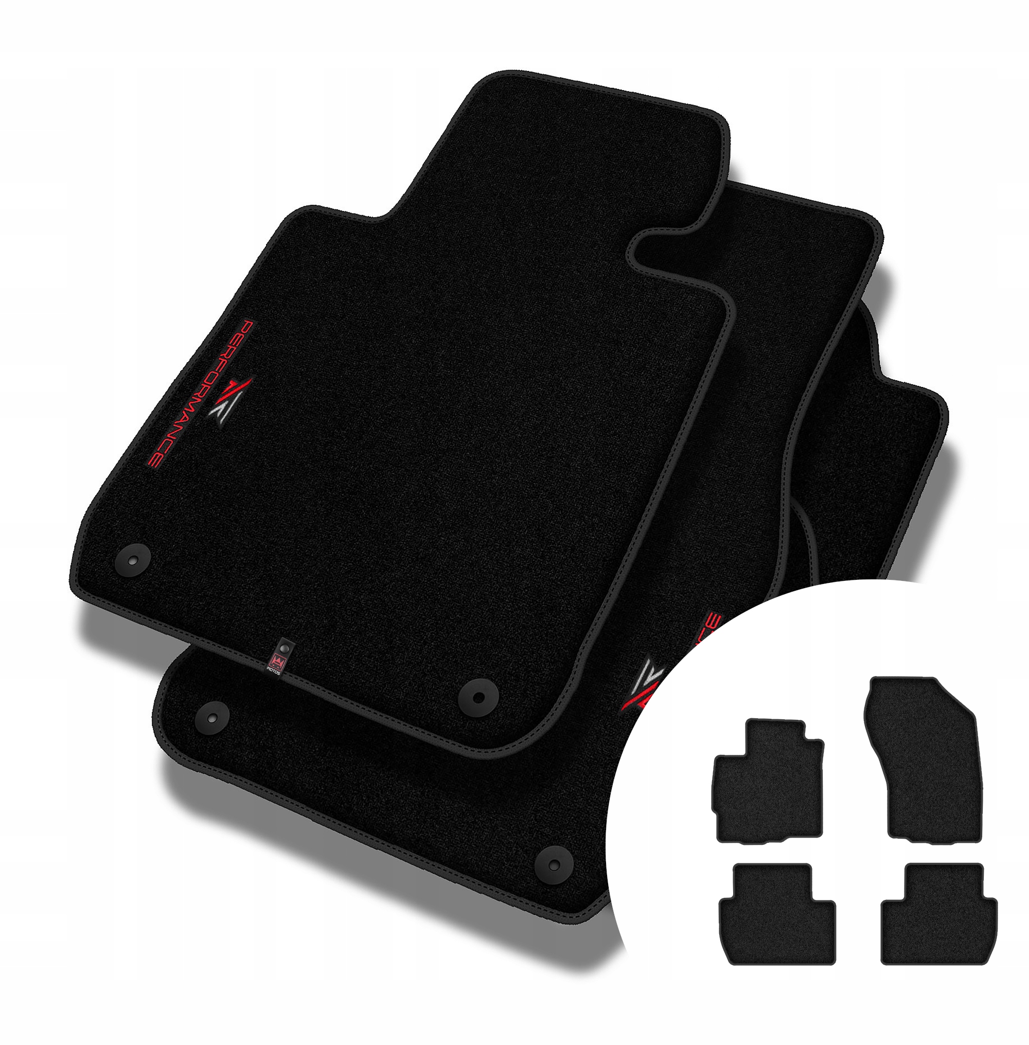 Velúrové koberčeky Performance Premium pre Peugeot 4007 2008-2012