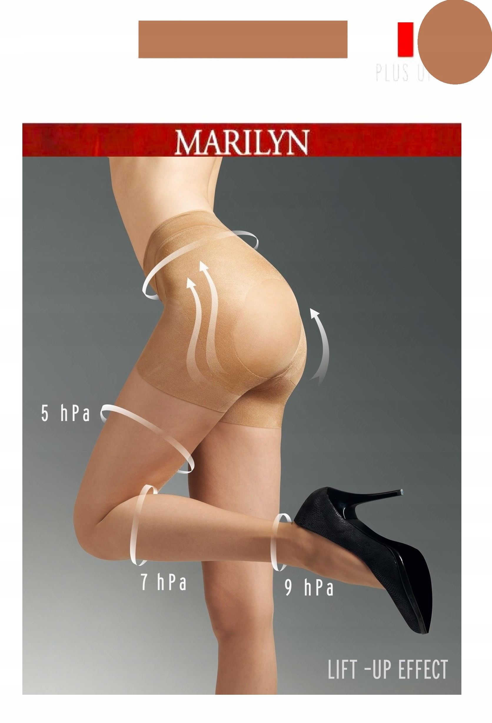 

Rajstopy Wyszczuplające Marilyn Plus Up 20 Den 5XL