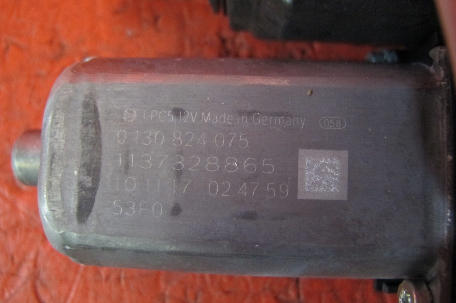 Opel Crossland X P17 H75 lift mechanism mini motor windows left front EU