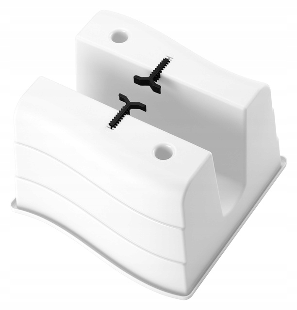 Doniczka balustradowa Fala 30 biała Formplastic Marka Form-Plastic