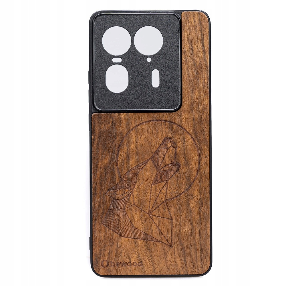 Dřevěné Pouzdro Bewood pro Motorola Edge 50 Ultra Wilk Imbuia