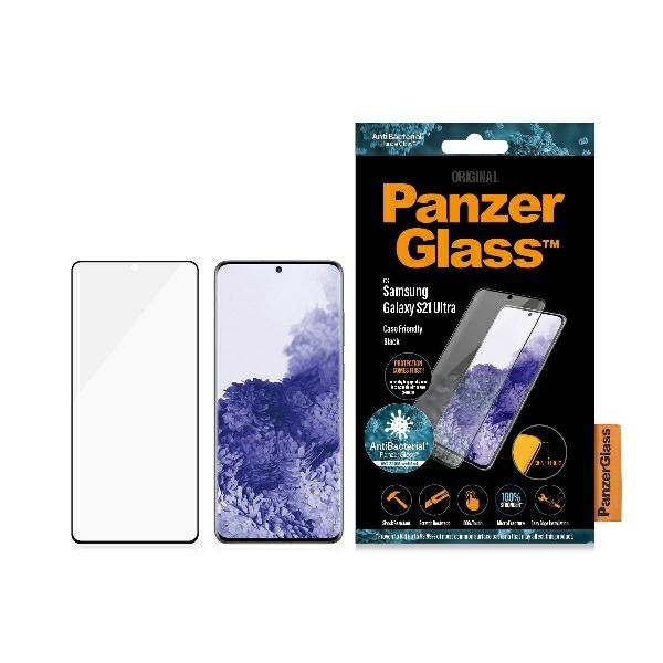 Szkło ochronne Pro Curved Microfracture do Samsung S21 Ultra PanzerGlass