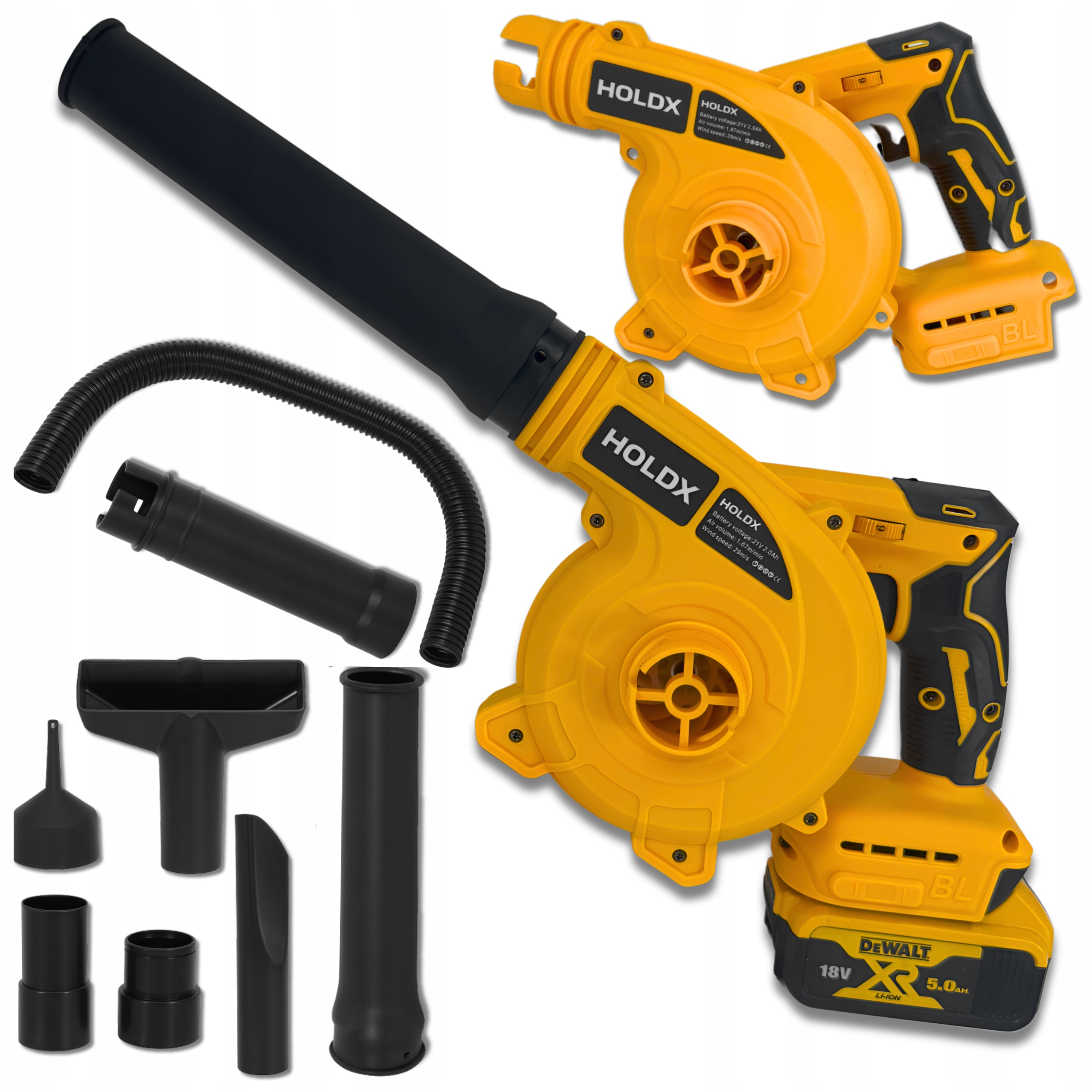 Akumulátorová Záhradná Dúchadlo Na Lístie, Vysávač Na Batérie Dewalt