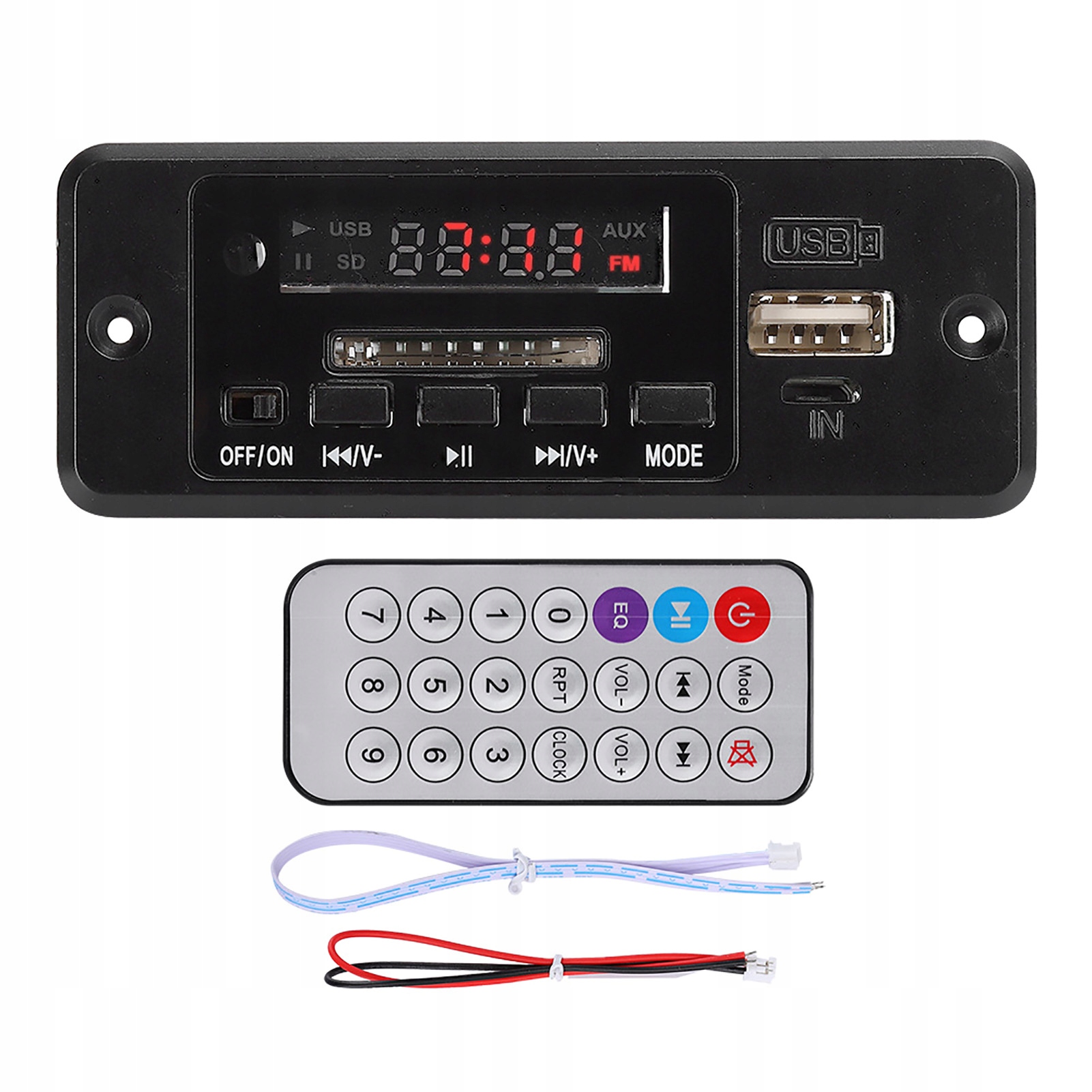 Moduł dekodera audio MP3 5 V USB Radio FM Płyta dekodująca MP3 AA