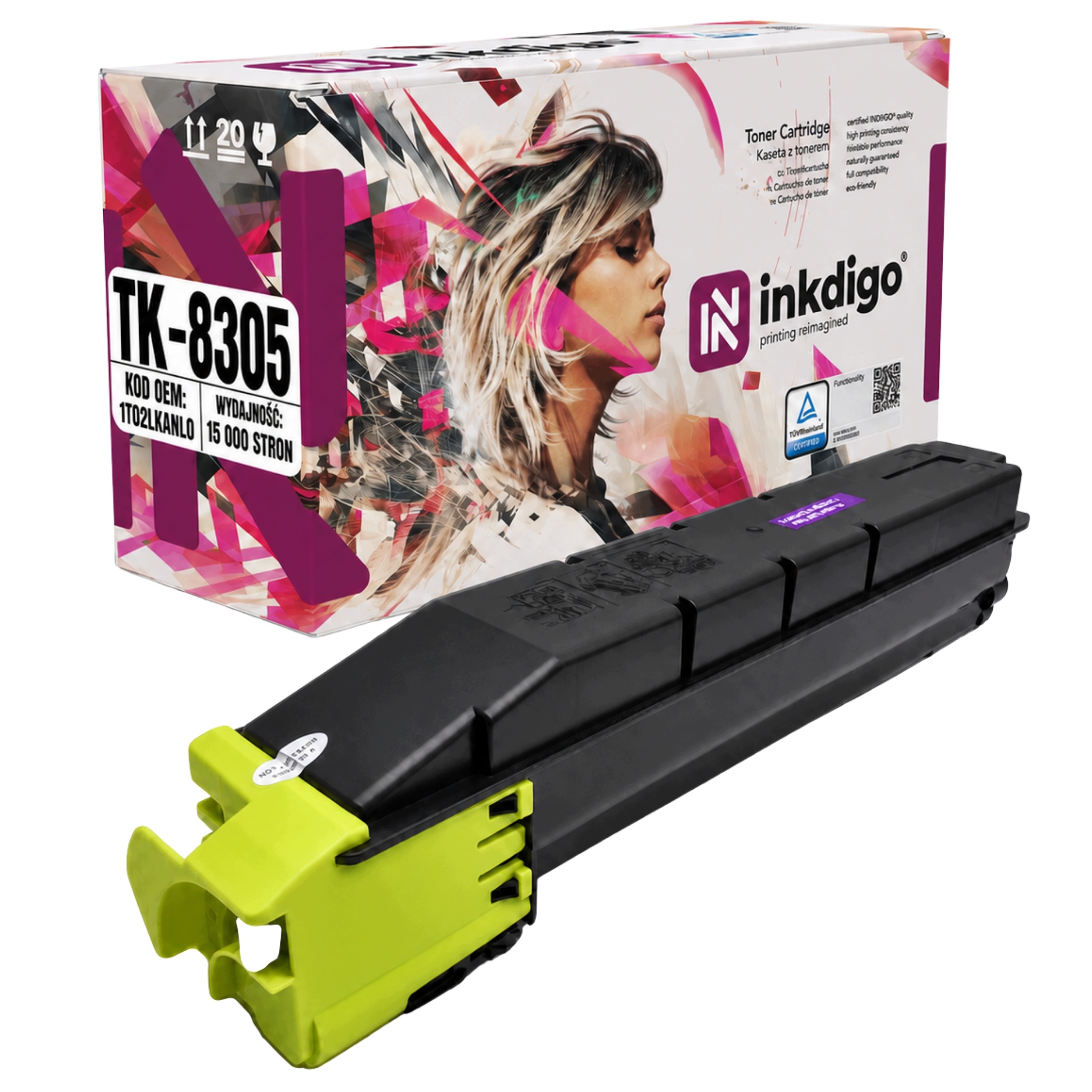 Toner do tiskárny Kyocera TASKalfa 3050 3551 Yl